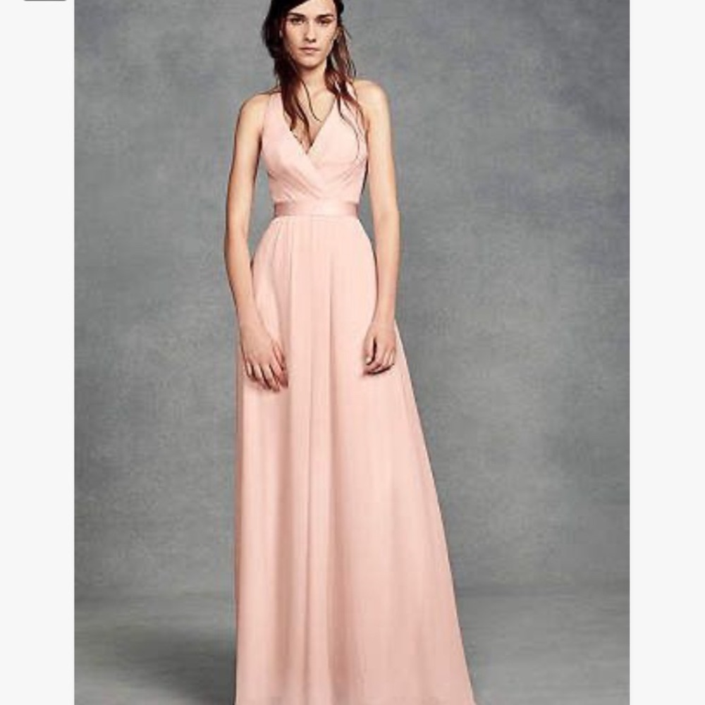 Vera Wang bridesmaid dress. Blush. Size 4